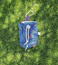 Bourse à friandises cerises chambray