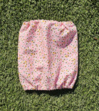 Snood petites fleurs roses - coton