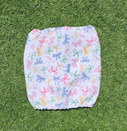 Snood petits noeuds - gaze de coton