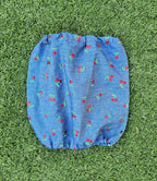 Snood cerises - chambray