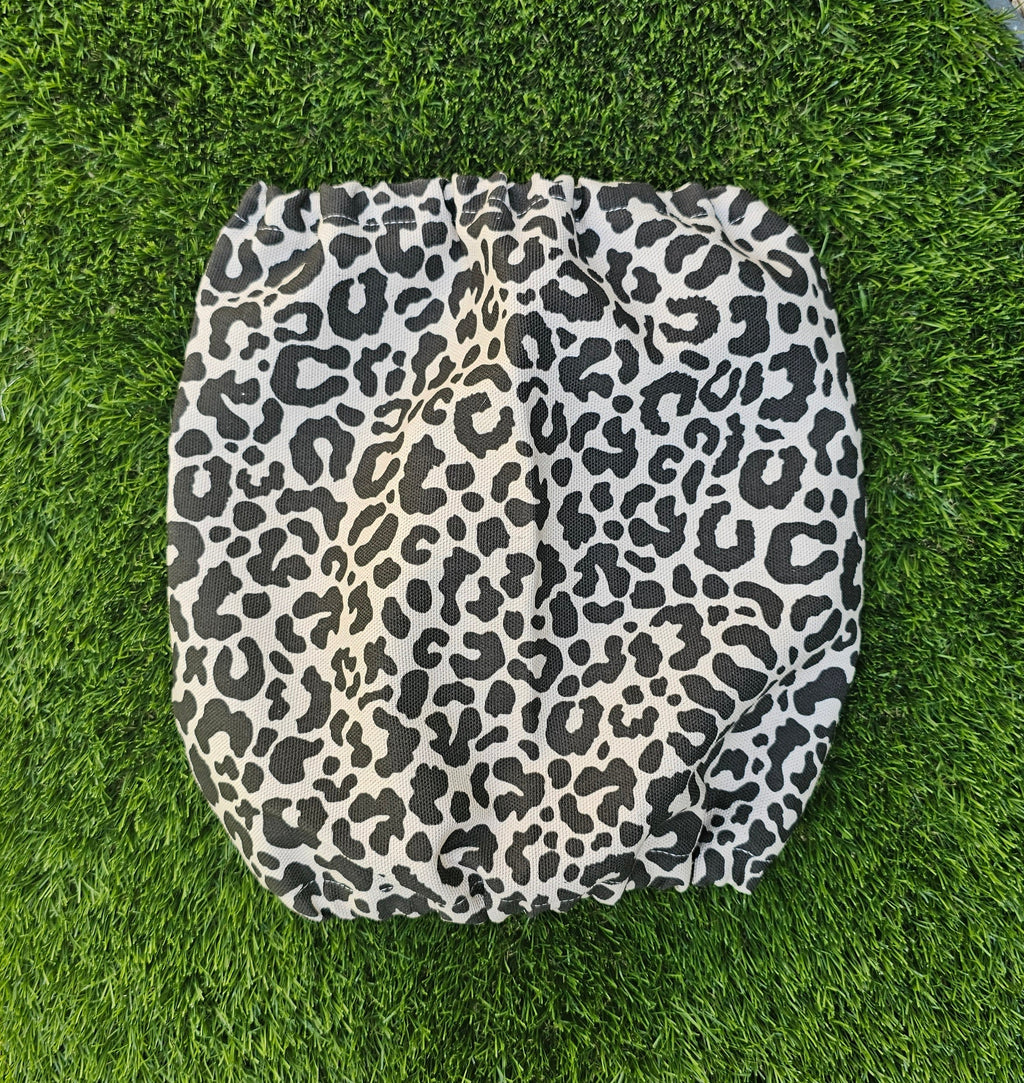 Snood léopard - toile de coton