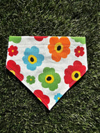 Bandana à grosses fleurs