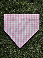 Bandana vichy rose