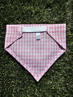 Bandana vichy rose