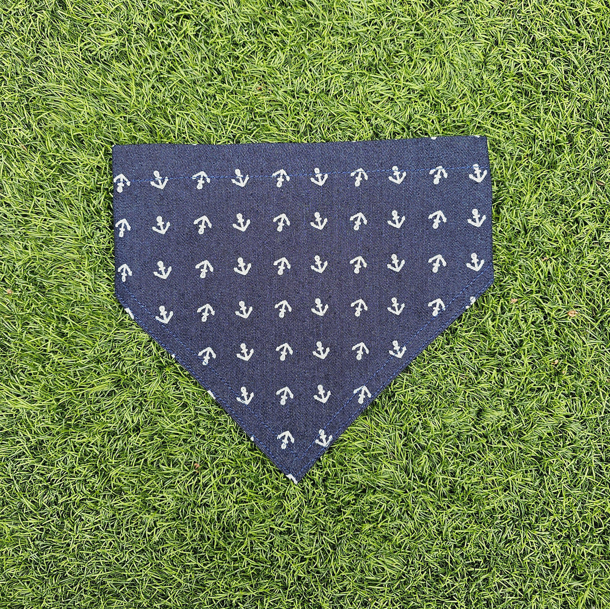 Bandana ancres - chambray