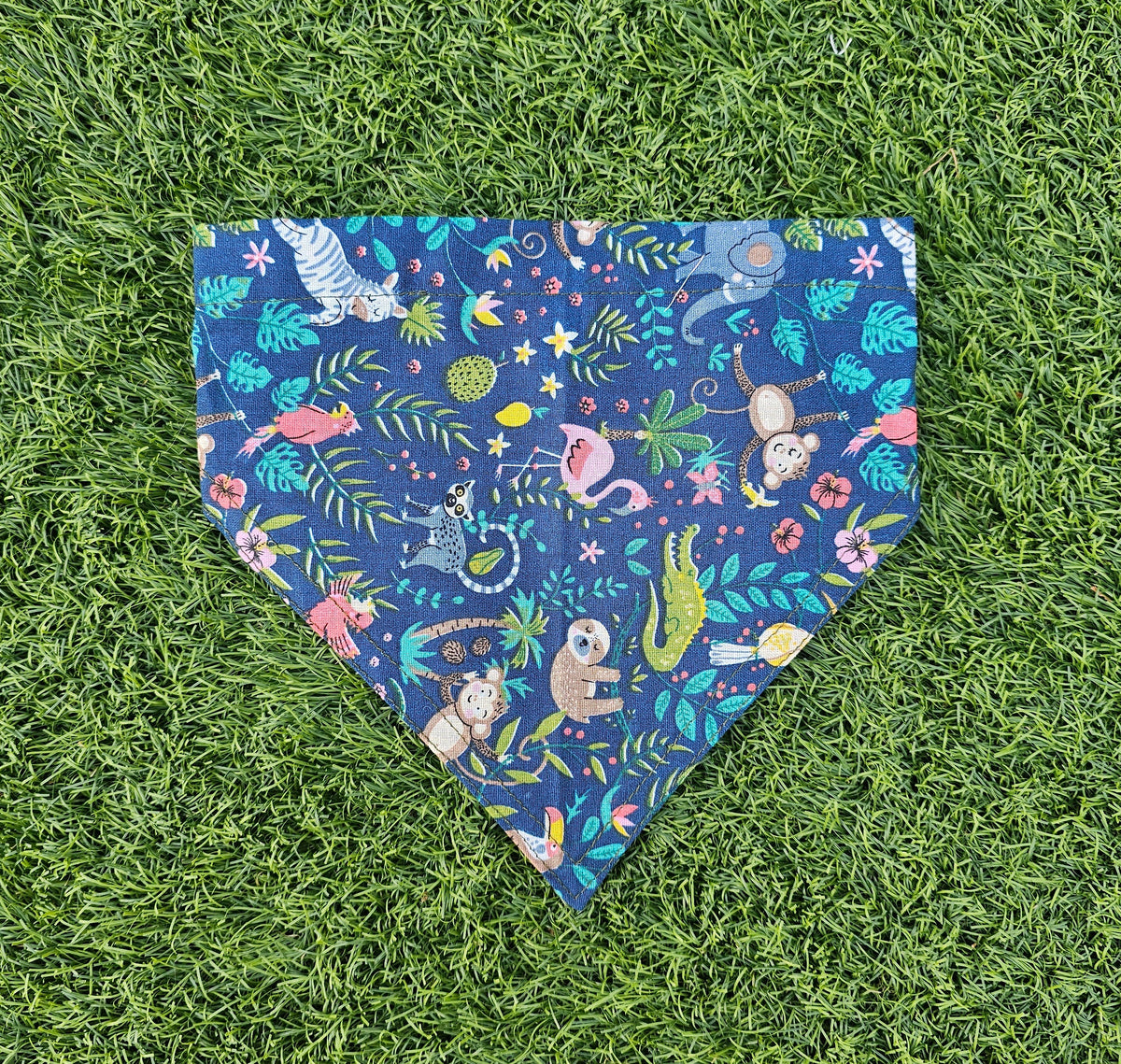 Bandana animaux de la jungle - coton