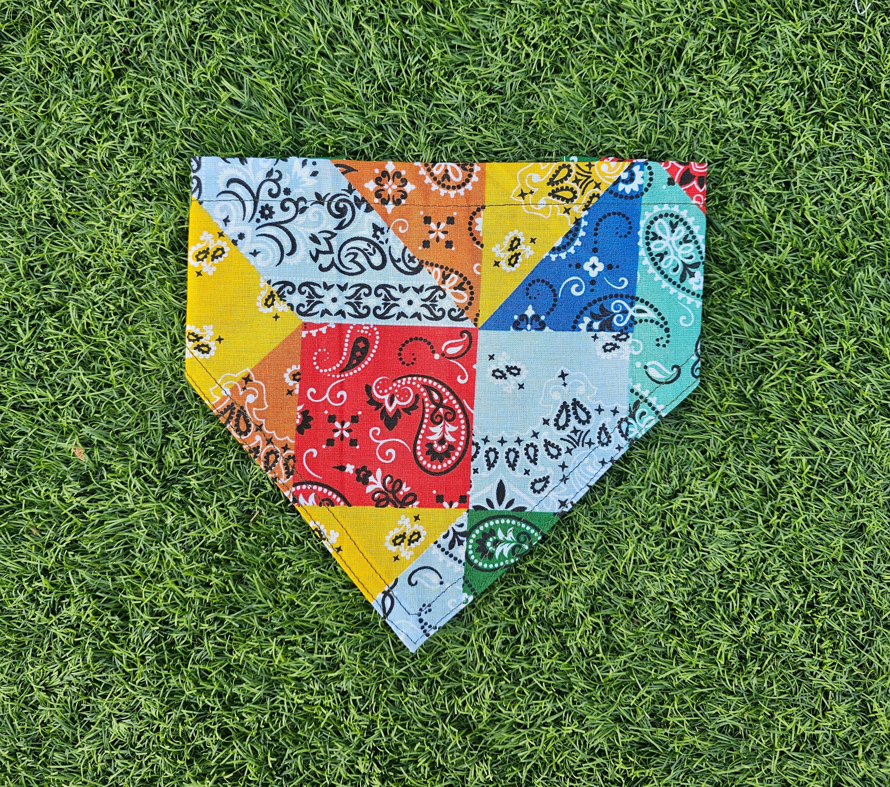 Bandana motif bandana multicolore - coton