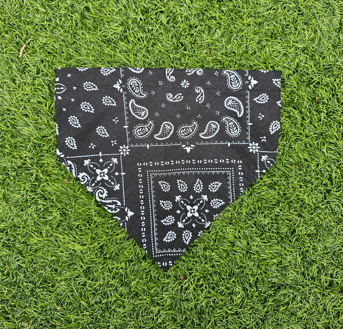 Bandana motif bandana noir - coton