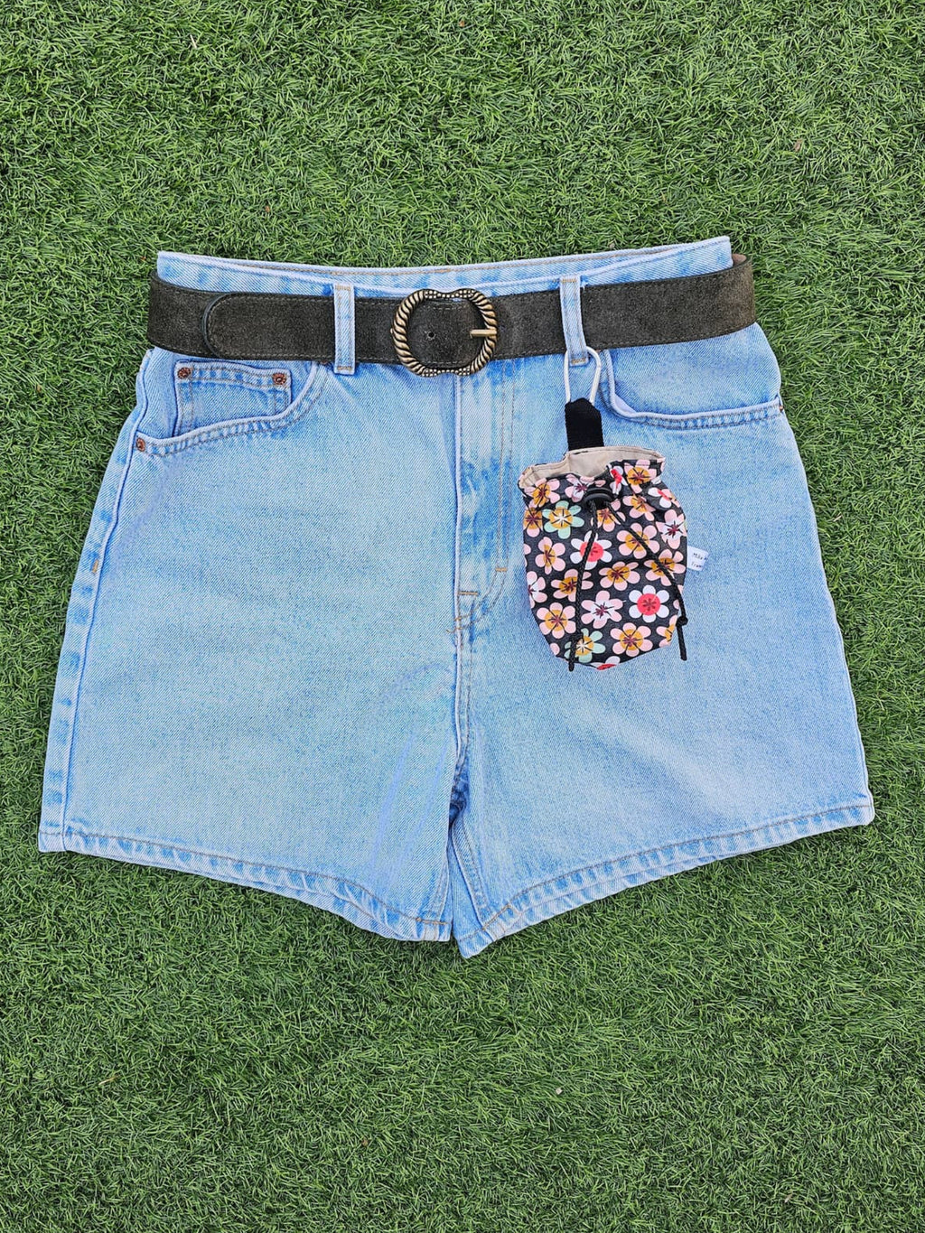 Bourse à friandises fleurs multicolores imperméable