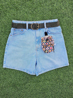 Bourse à friandises fleurs multicolores imperméable