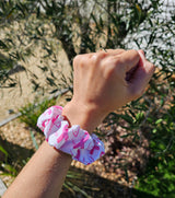 Chouchou Octobre rose - coton