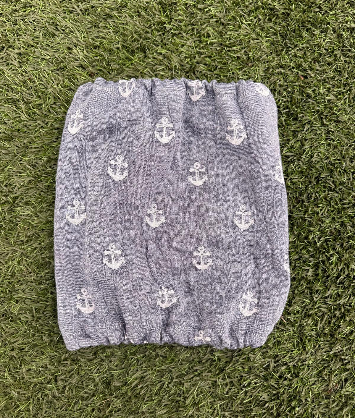 Snood ancres marines - gaze de coton
