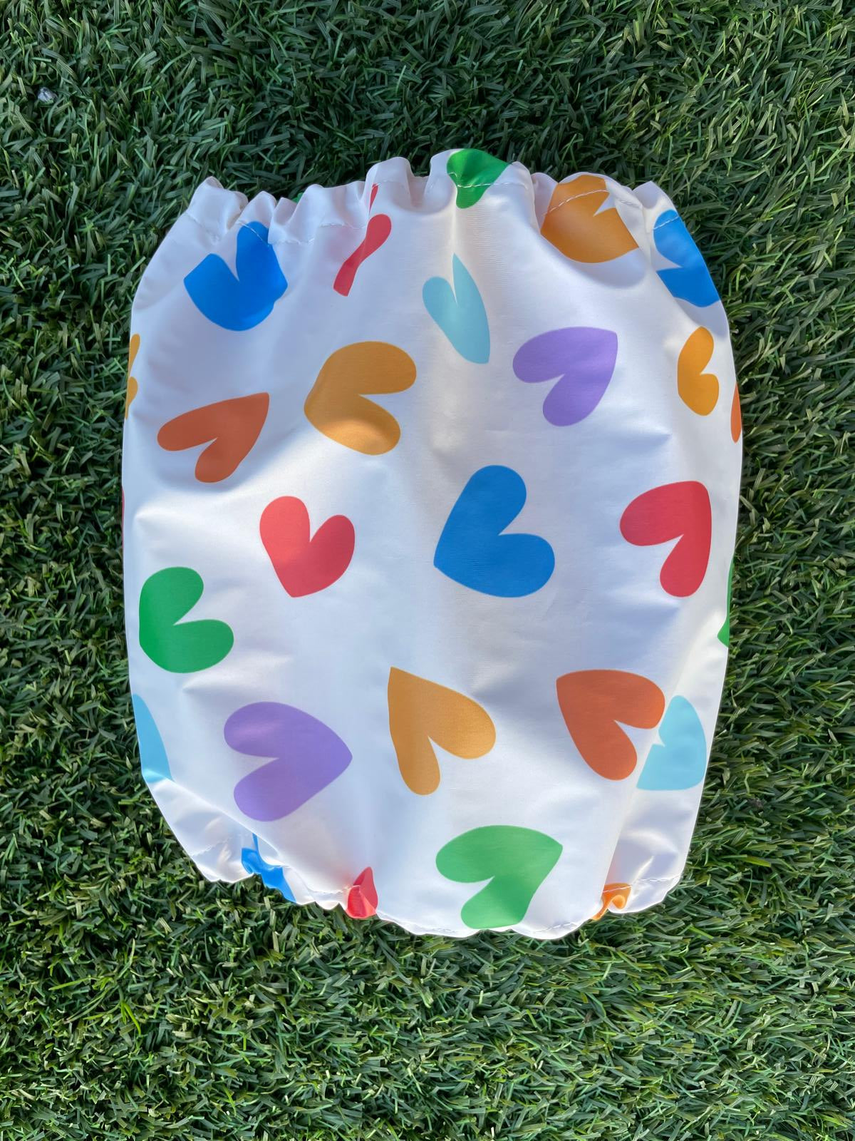 Snood avec coeurs multicolores - imperméable