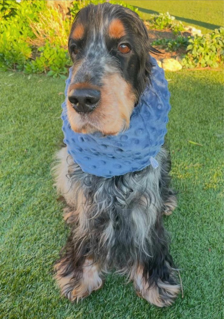 Snood bleu jean - minky