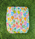Snood coeurs colorés - coton