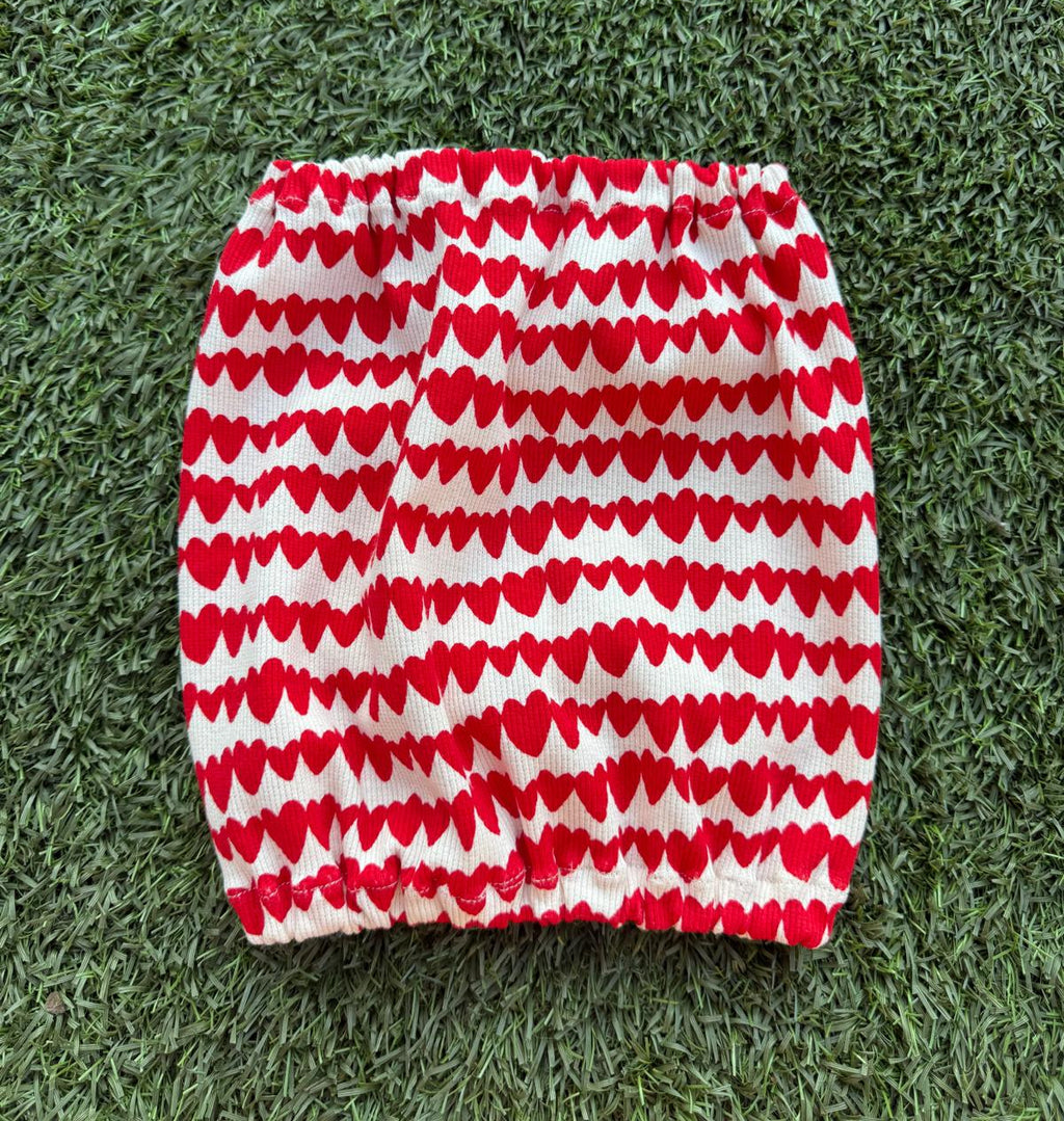 Snood coeurs rouges - jersey