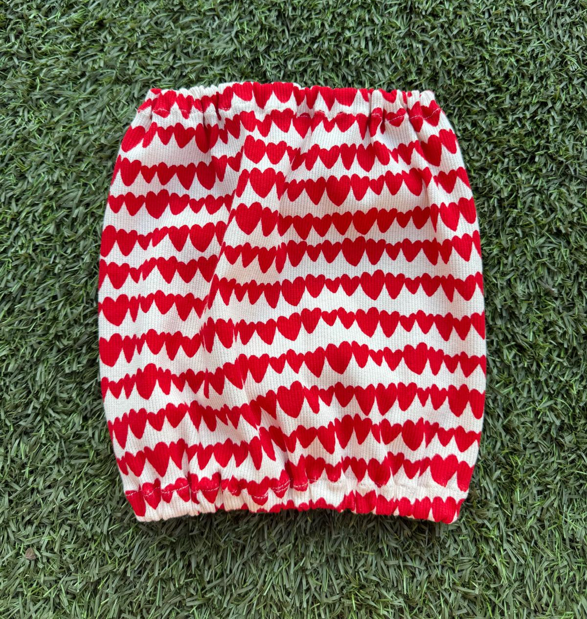 Snood coeurs rouges - jersey