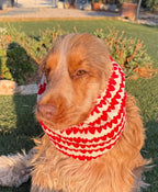 Snood coeurs rouges - jersey