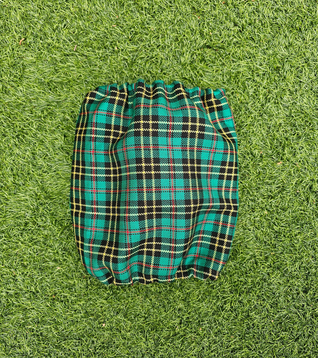 Snood écossais vert - tartan