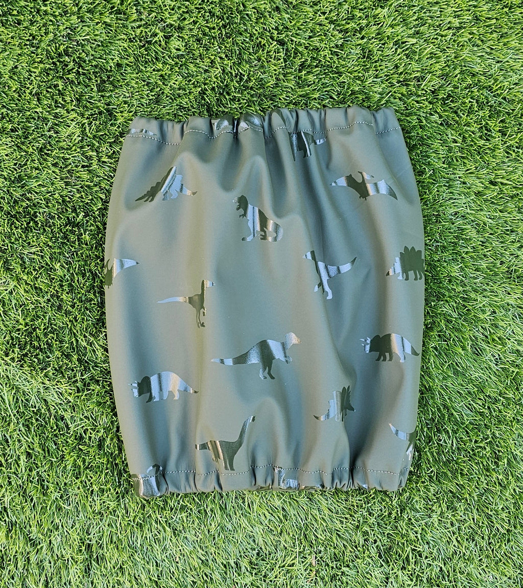 Snood dinosaures kaki - imperméable