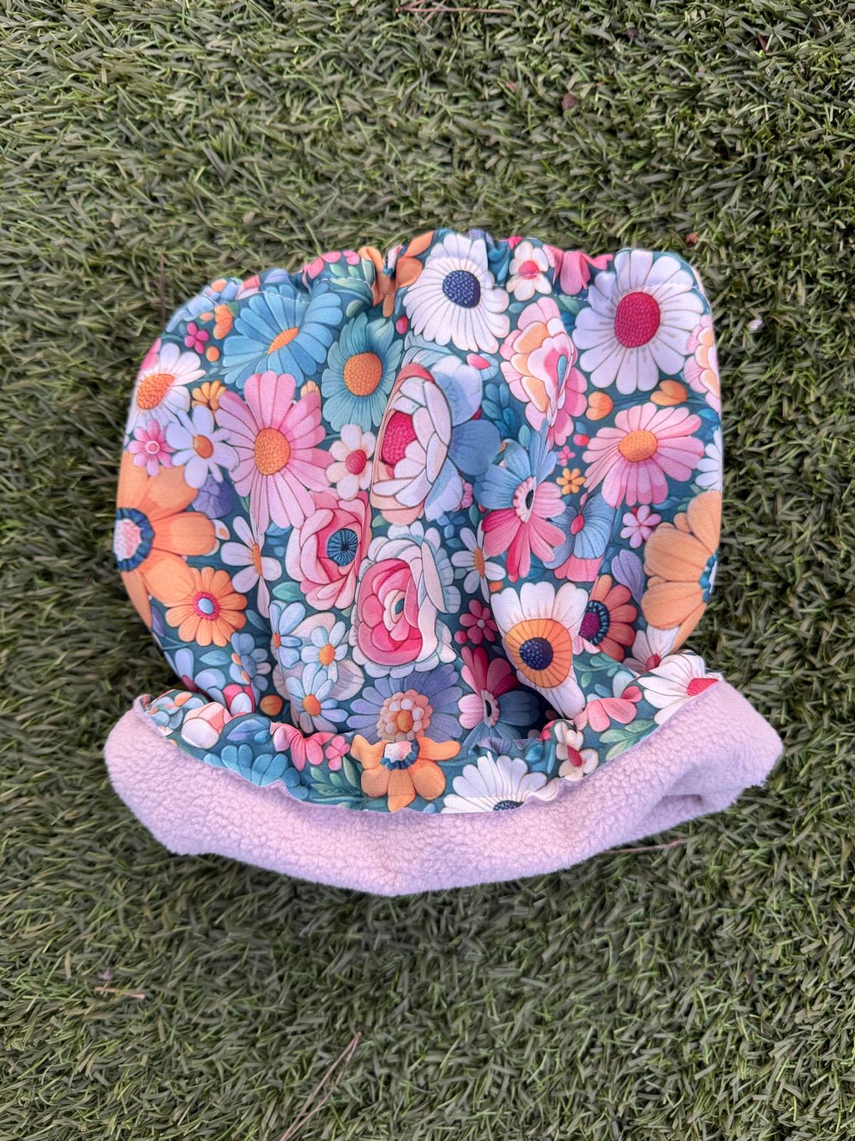 Snood fleuri - softshell (imperméable et polaire)