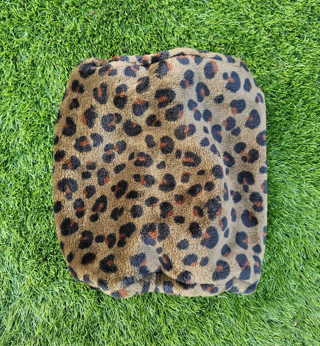Snood léopard - polaire doudou