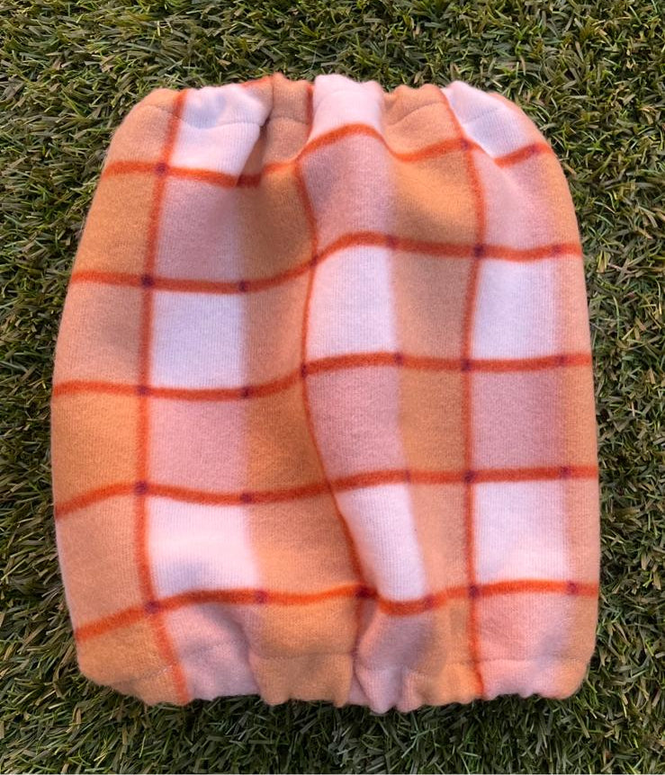 Snood marron orangé - polaire fin