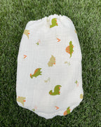 Snood petits dinosaures - gaze de coton