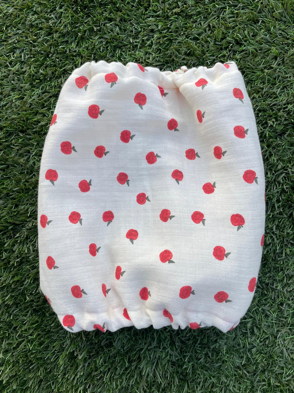 Snood pommes - gaze de coton