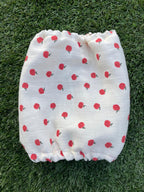 Snood pommes - gaze de coton