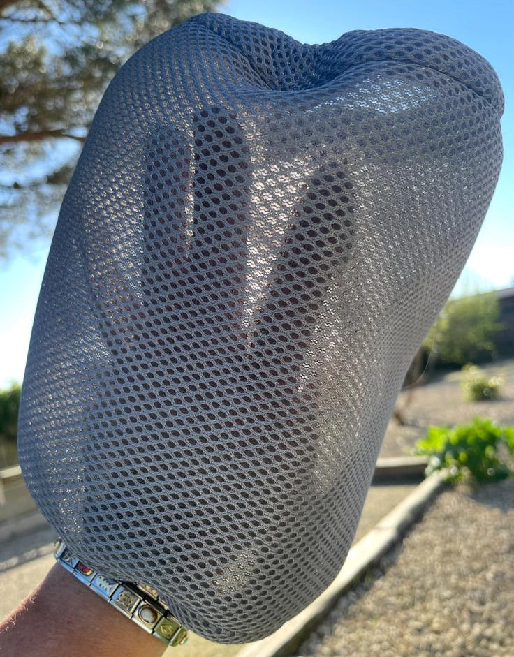 Snood respirant gris foncé