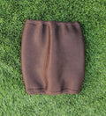 Snood respirant marron