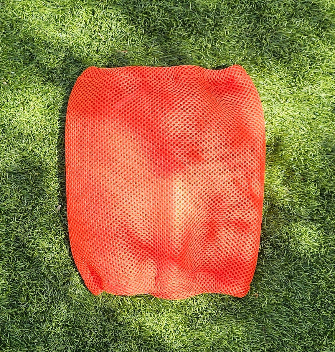 Snood respirant orange fluo