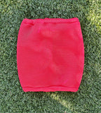 Snood respirant rouge