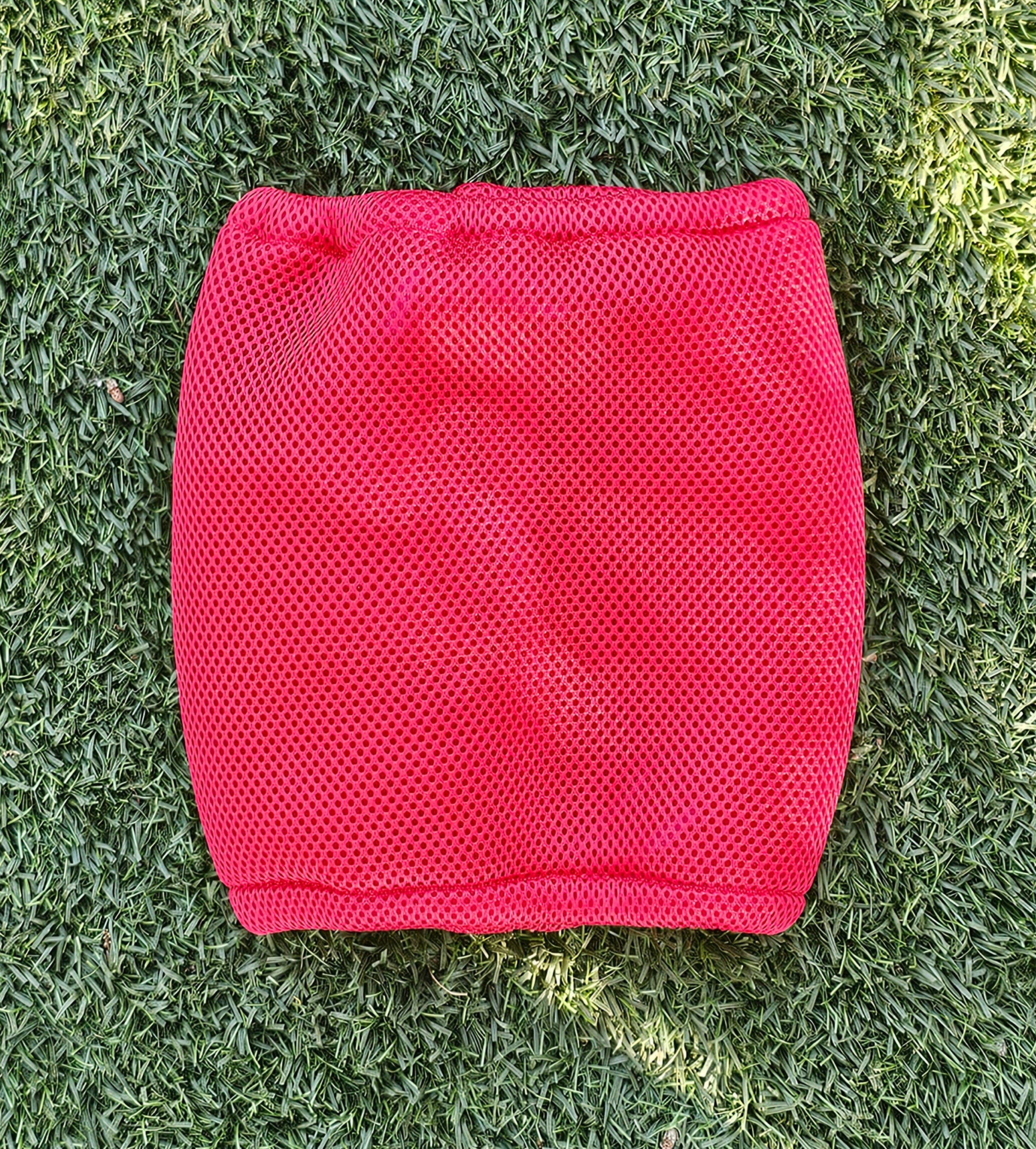 Snood respirant rouge