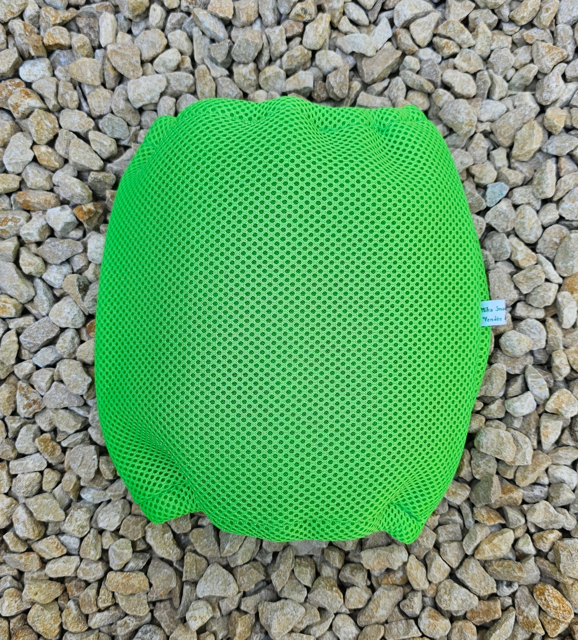 Snood respirant vert fluo