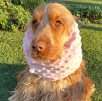 Snood rose clair - minky