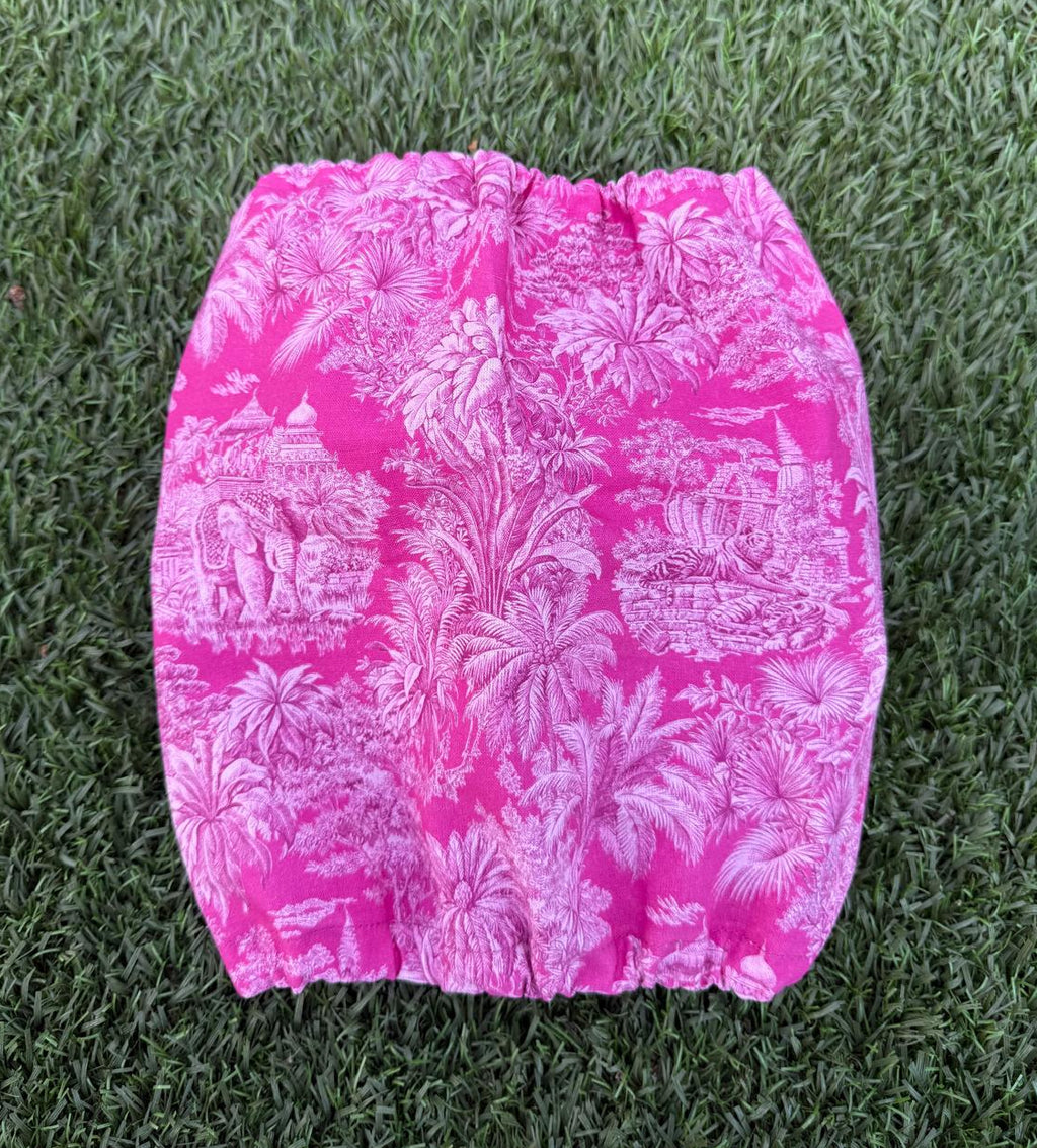 Snood rose fuchsia - coton