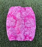 Snood rose fuchsia - coton