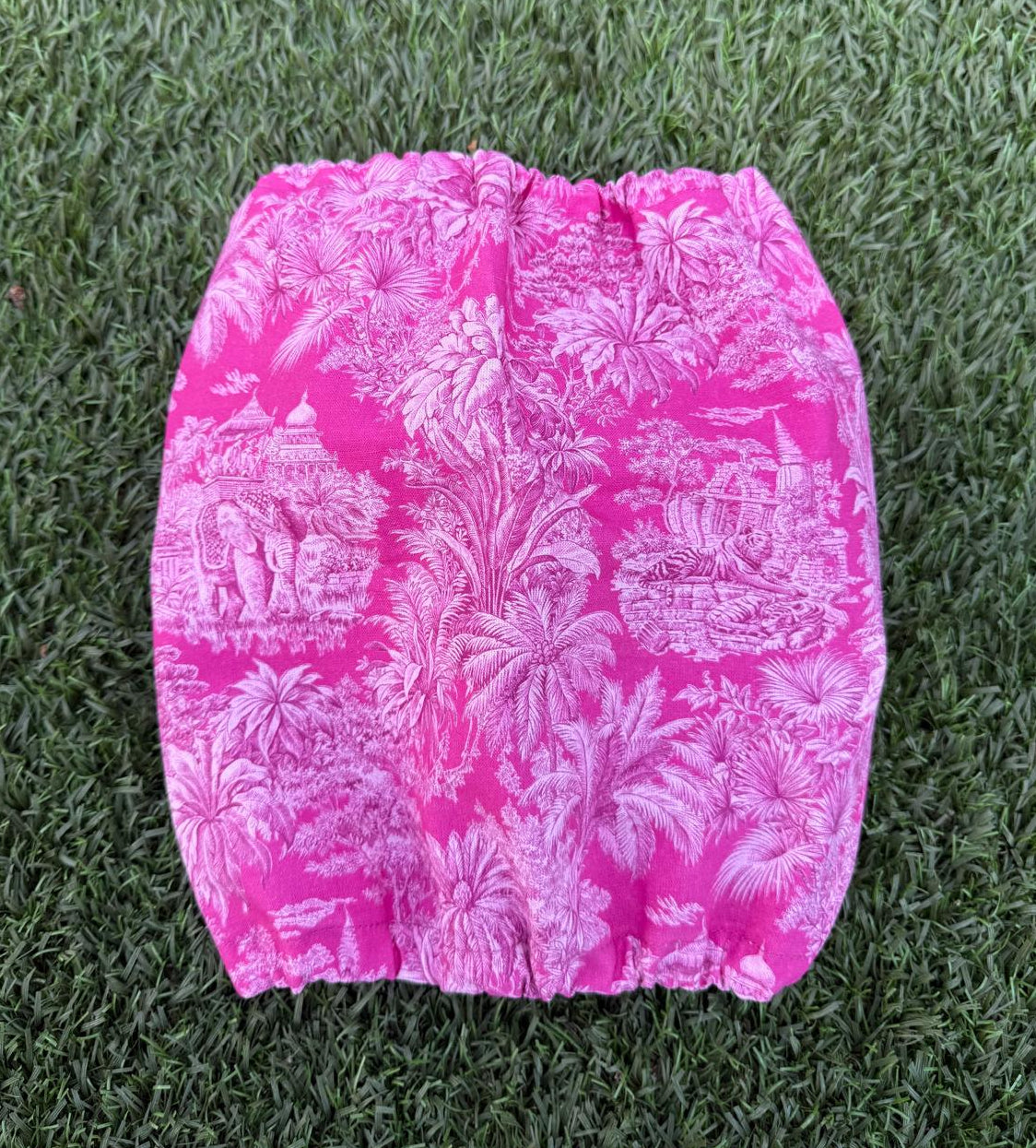 Snood rose fuchsia - coton